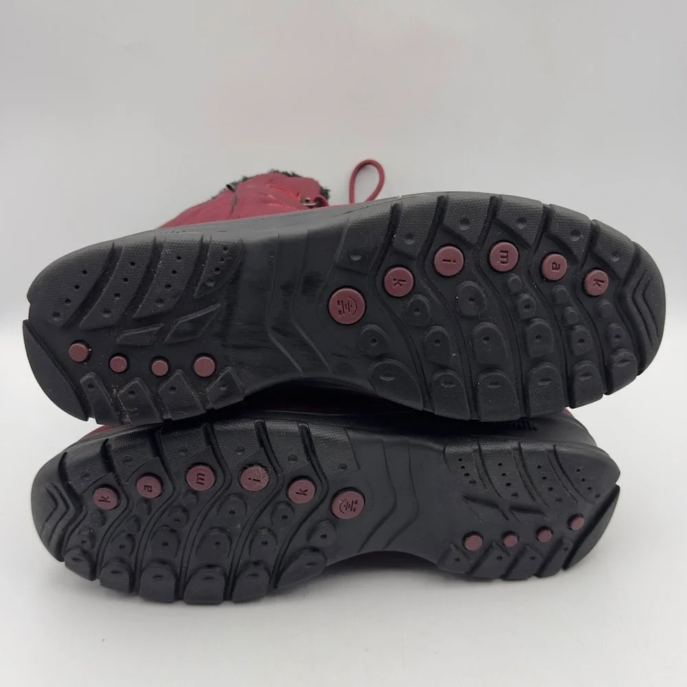 Kamik Brooklyn Womens 11 Winter Snow Boots Burgundy Waterproof DriDefense Tech